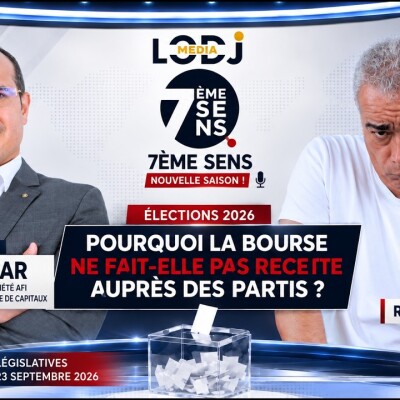 7ème Sens avec Tarik Amiar : Pourquoi la bourse ne fait-elle pas recette auprès des partis ? cover