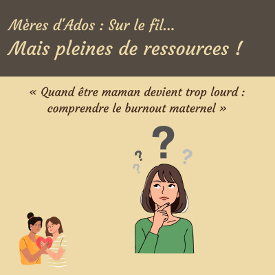 Quand être maman devient trop lourd : comprendre le burnout maternel cover