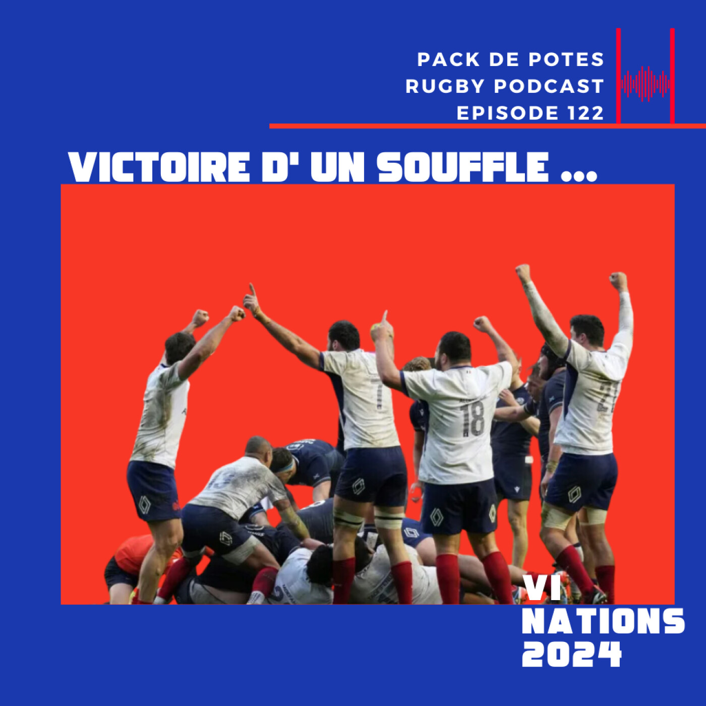 Ep. 122. Victoire d'un souffle: VI Nations 2024 - Ecosse vs France