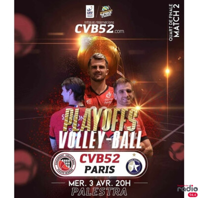 L'INFO SPORT - Chaumont Volley face au Paris Volley cover