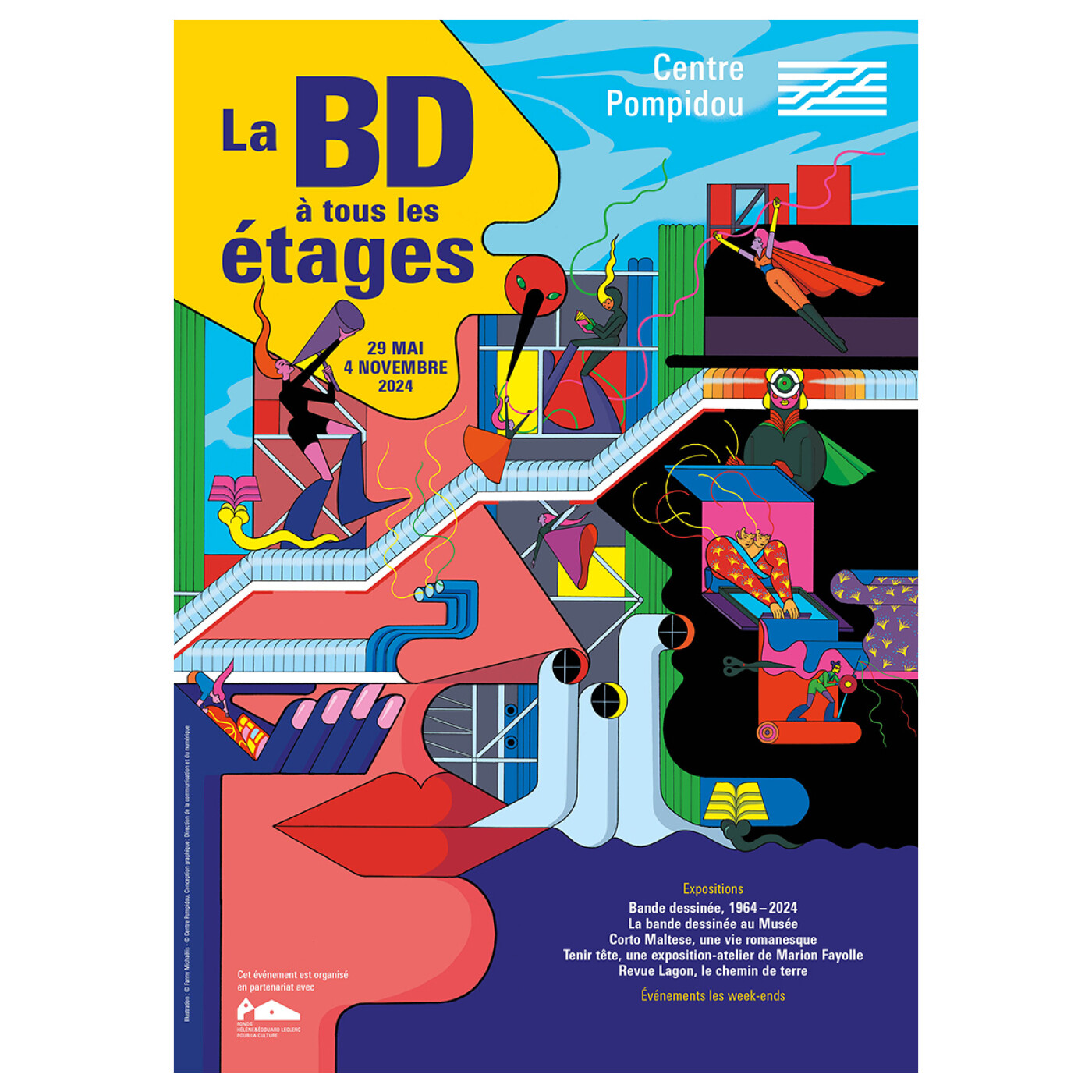 La BD à tous les étages au Centre Pompidou, en compagnie d'Anne Lemonnier et Emmanuèle Payen. Dans ma bulle #432 episode artwork