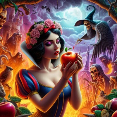 Le grand secret caché dans la fable de Blanche-Neige - Archange Ouriel Psaume 55 cover