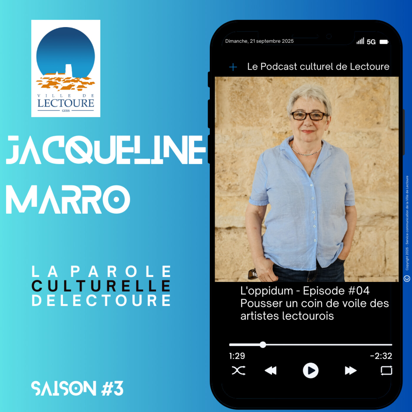 Jacqueline Marro, présidente de l'association Lectoure à voix haute episode artwork