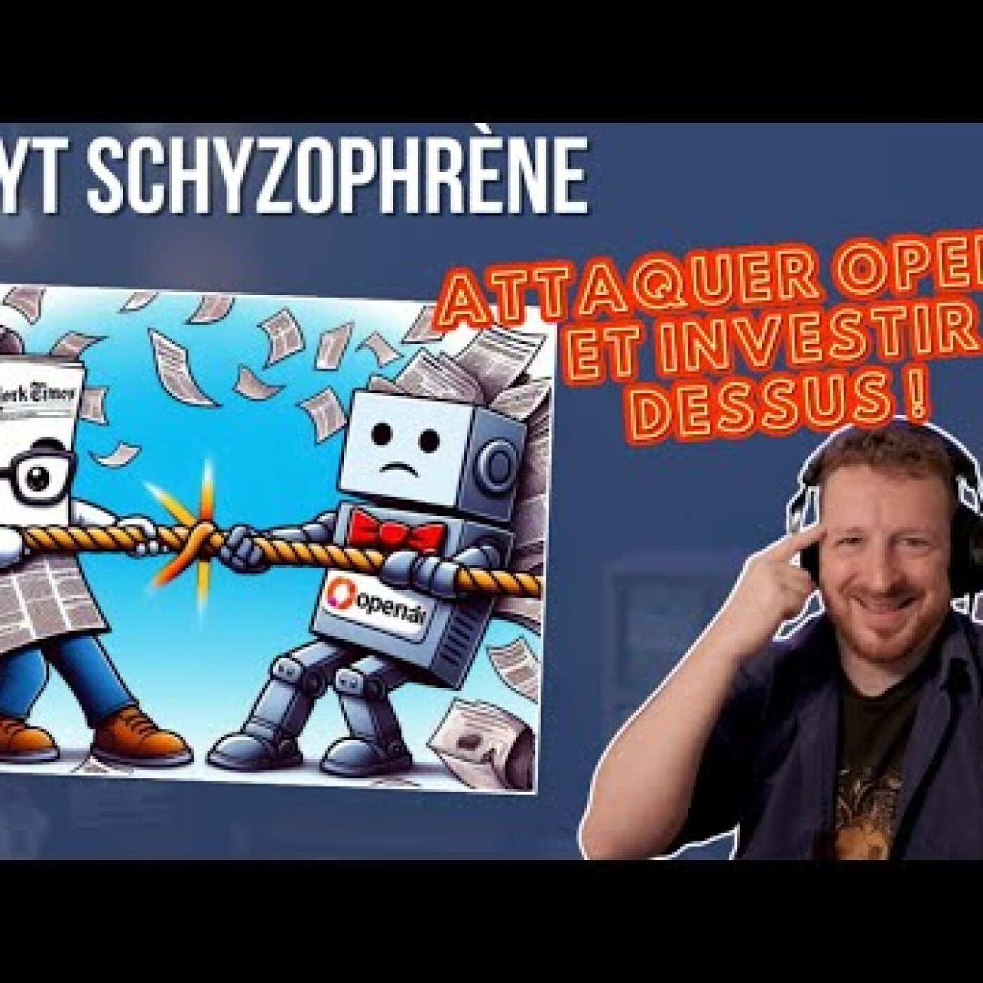 Le NYT schyzophrène : Attaquer OpenAI ET investir dessus ! episode artwork
