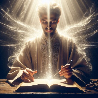 Toute parole est une signature magique qui te relie à des mondes sombres ou divins - Archange Ouriel Psaume 26 cover