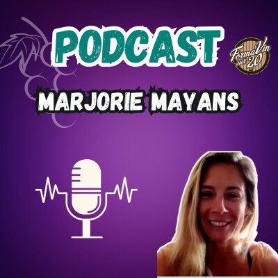 Podcast vin avec Marjorie Mayans, De l'Ovale au Verre, Itinéraire d'une Championne Épicurienne cover
