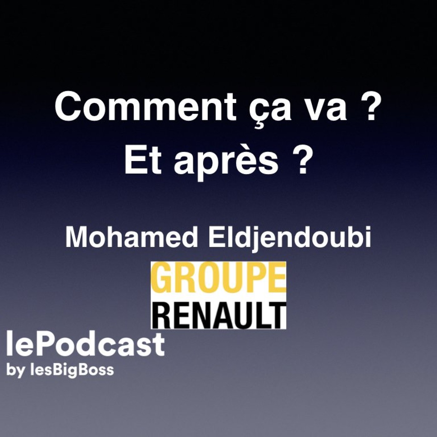 Comment Ca Va Et Apres Avec Mohamed Eldjendoubi Groupe Renault Le Business Club De France Des Entrepreneurs Lyssna Har Poddtoppen Se