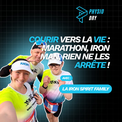 Courir vers la vie : marathon, iron man, rien ne les arrête ! - avec la Iron Spirit Family cover