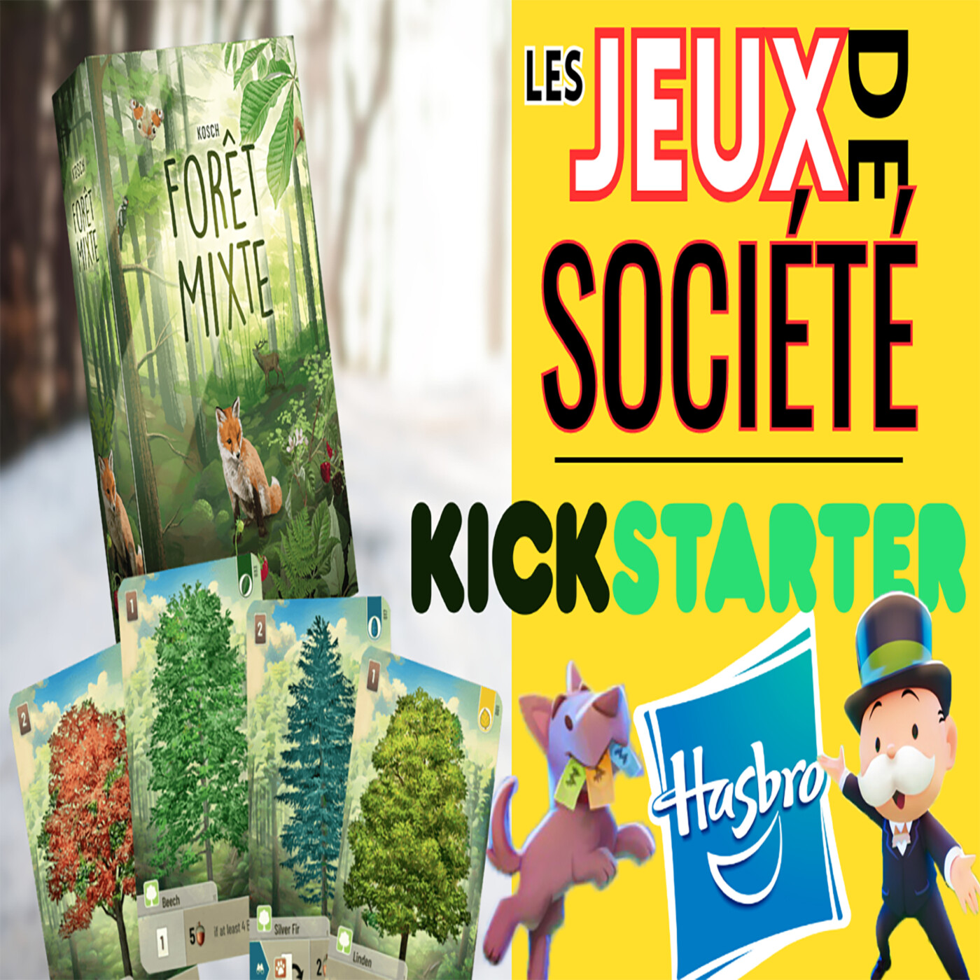 Fraude sur KS, Hasbro en mode Banger et l'avis de Forêt Mixte (avec bonus) episode artwork
