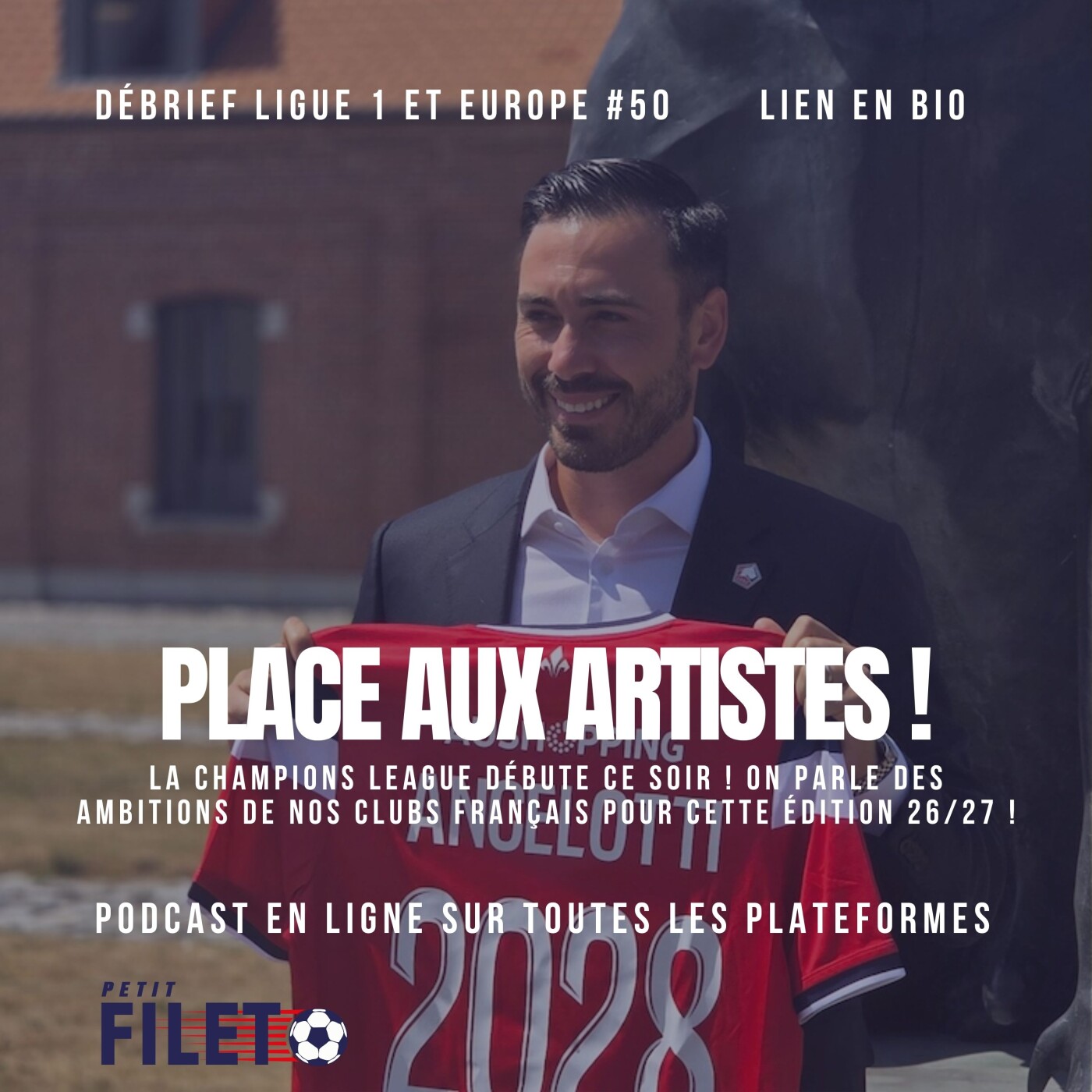 Place aux artistes ! - Débrief Ligue 1 et Europe #50 episode artwork