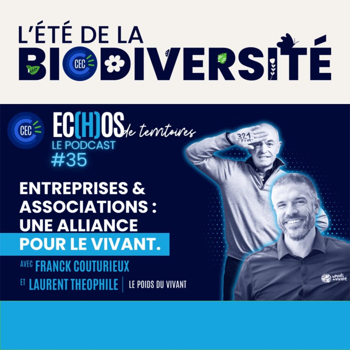 [Extrait] Biodiversité - #35 Le Poids du Vivant, plateforme de dons dédiée au soutien de la biodiversité episode artwork