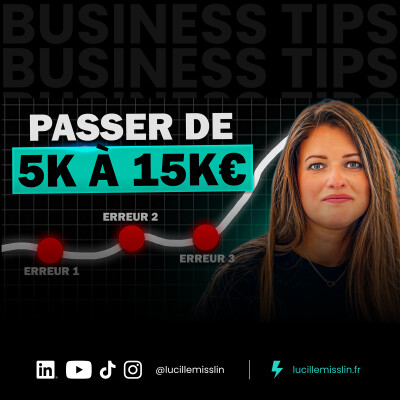 4 étapes pour dépasser 5000€ de chiffre d'affaires par mois (et les 3 erreurs à éviter) cover