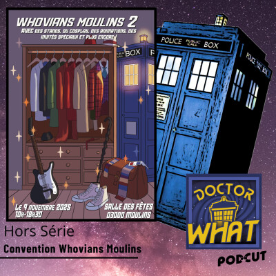 DW - HS - Retour sur la convention Whovians Moulins 2025 cover