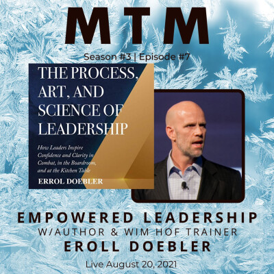 Empowered Leadership with former Navy SEAL and FBI agent turned Wim Hof Breathing Instructor, Errol Doebler cover