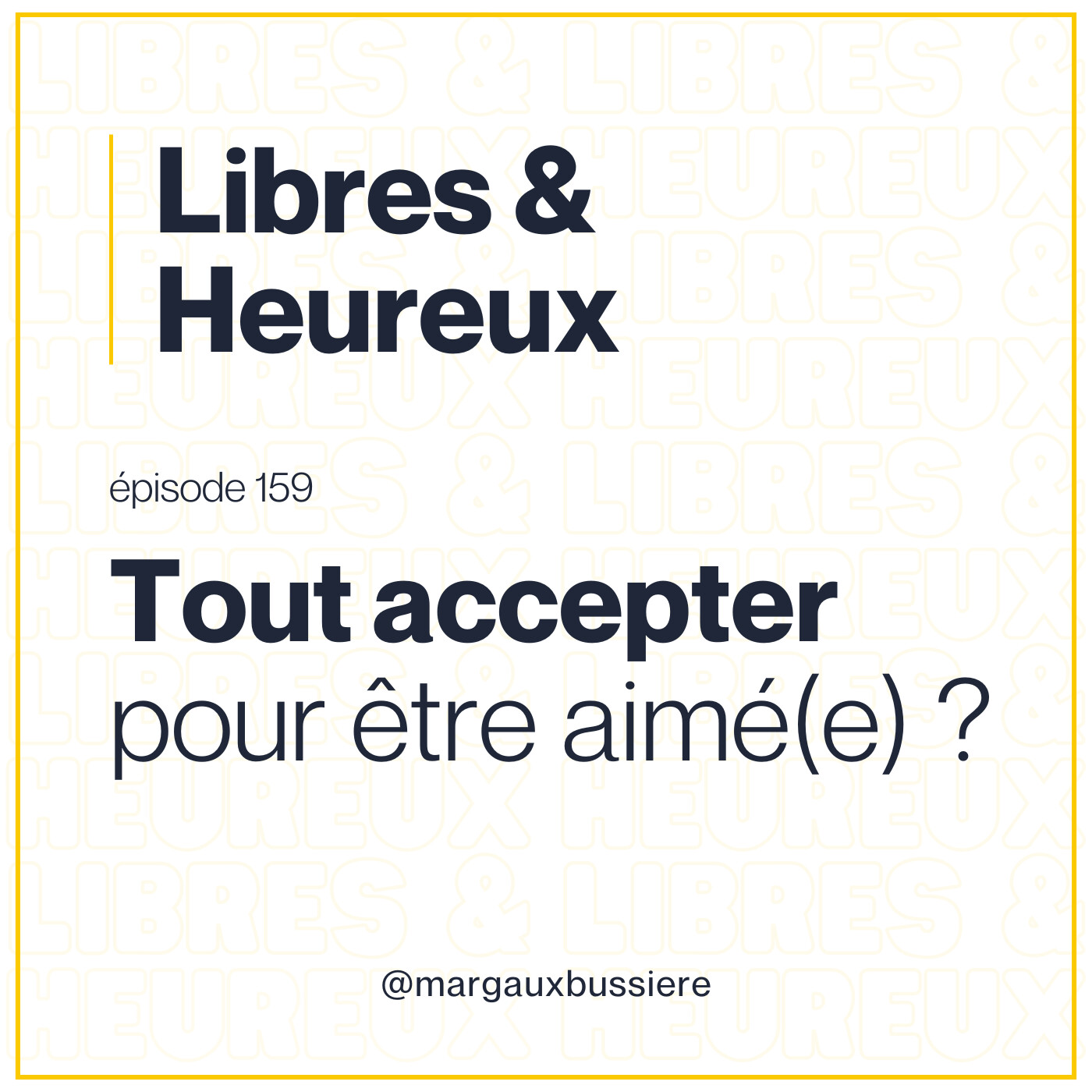 159 – Apprendre à dire non, c'est enfin se dire oui ! episode artwork