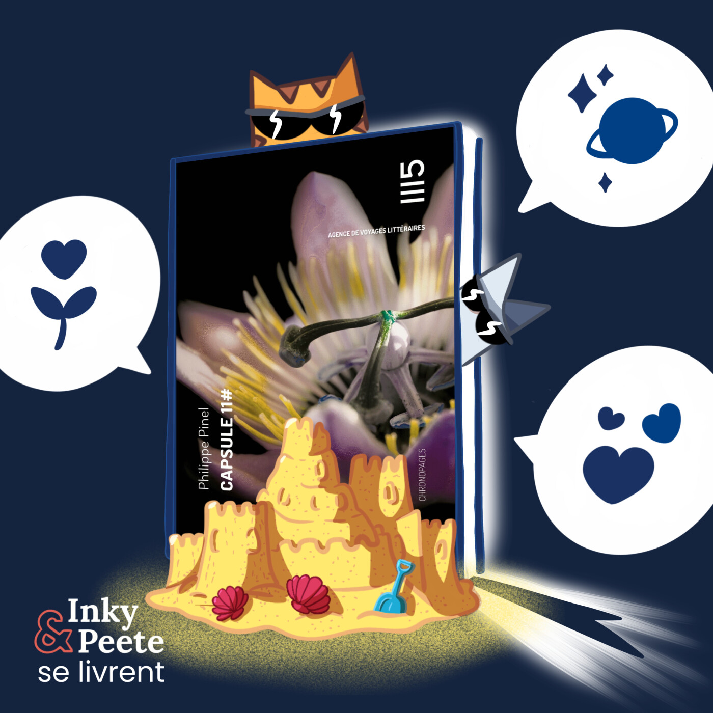 Inky et Peete se livrent