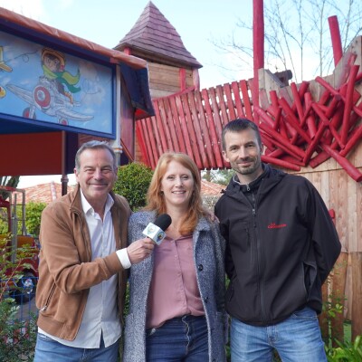 Depuis le parc de La Coccinelle, Alicia Crozier d'O'KIDZ et Thibault Carrara, le maître des lieux nous présentent leurs actualités cover