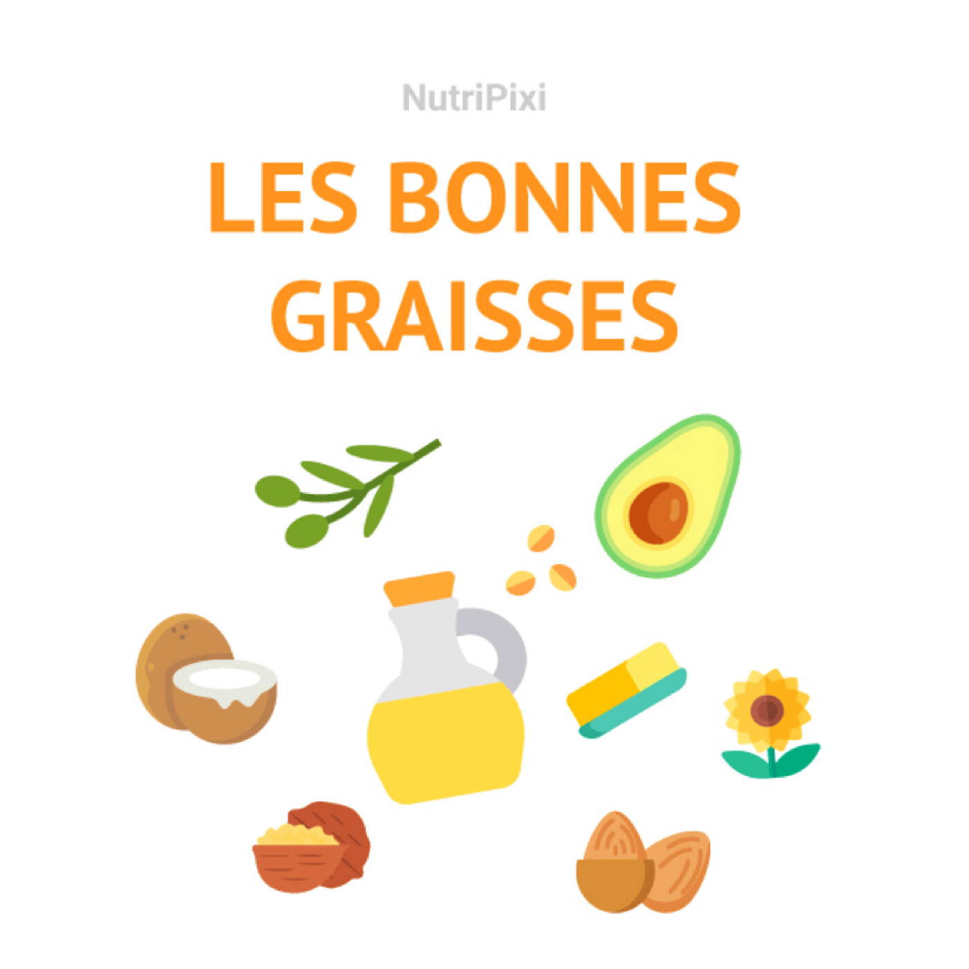 Les bonnes graisses Les bonnes graisses