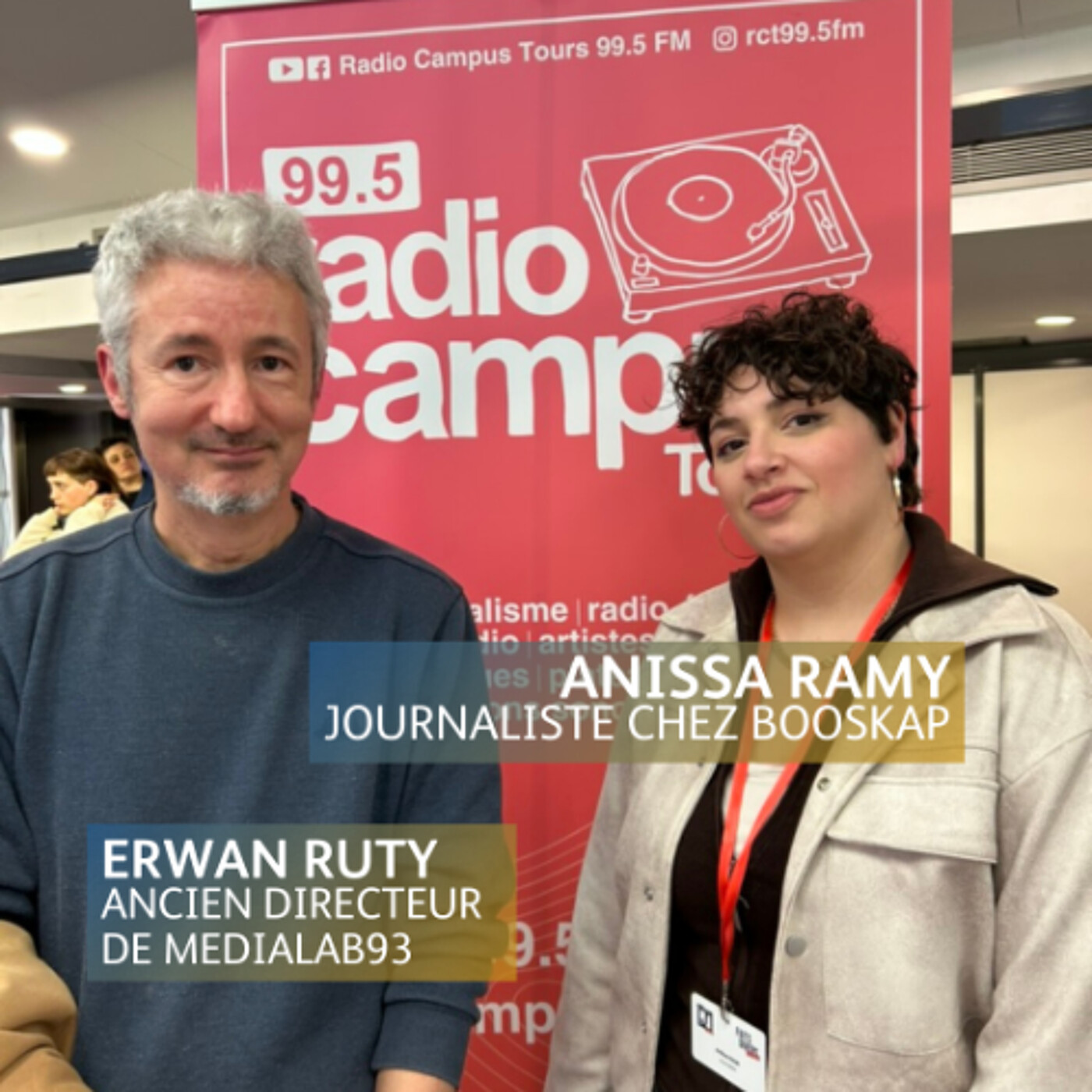 Traitement médiatiques des quartiers populaires - Invité.e.s Anissa Ramy, Erwan Ruty