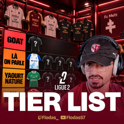Quel est le plus beau maillot de Ligue 2 ? (Tier List) cover
