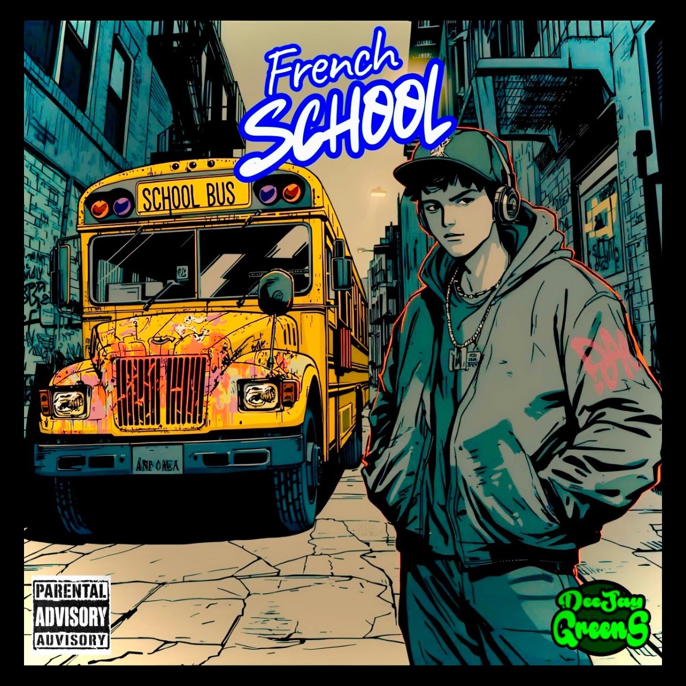 Greens Street #22 - DEEJAY GREENS - French School Mixtape episode artwork