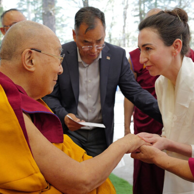 Civic AI: The Dalai Lama, Buddhism and the Future of AI. A Conversation with Dr Caroline Emmer de Albuquerque Green cover