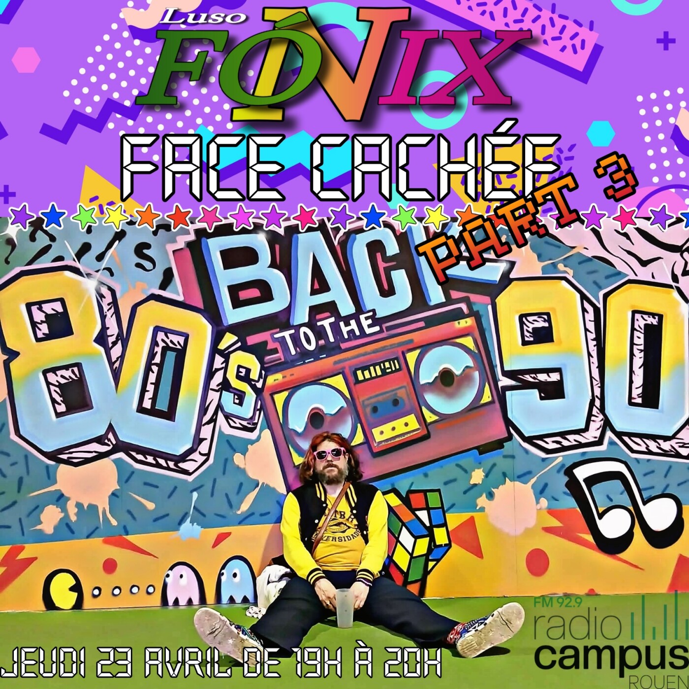 Luso-Fónix #18 Face Cachée Back to 80' & 90', Vol. 3 episode artwork