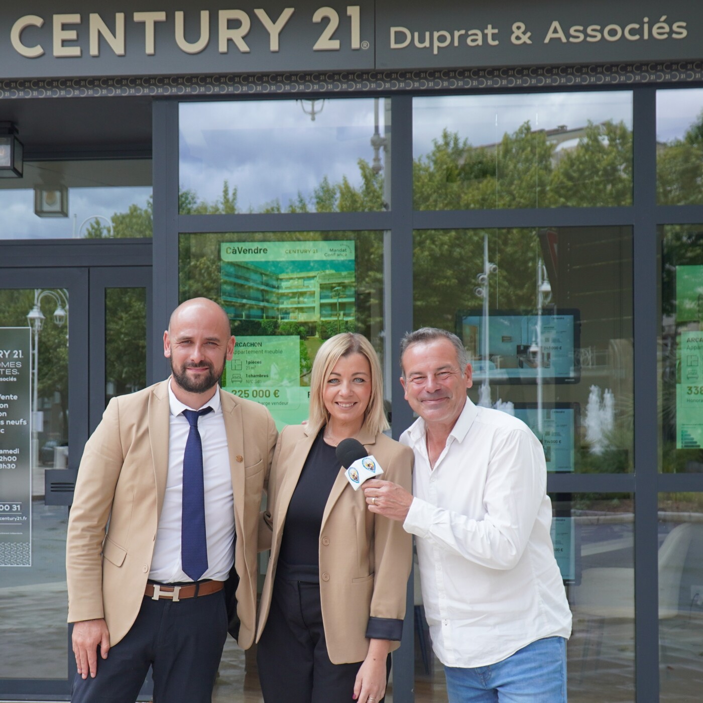 A Arcachon, Marion Duprat et Thomas Pradines se sont associés pour ouvrir une 4ème agence Century 21. Ils nous livrent leurs impressions episode artwork