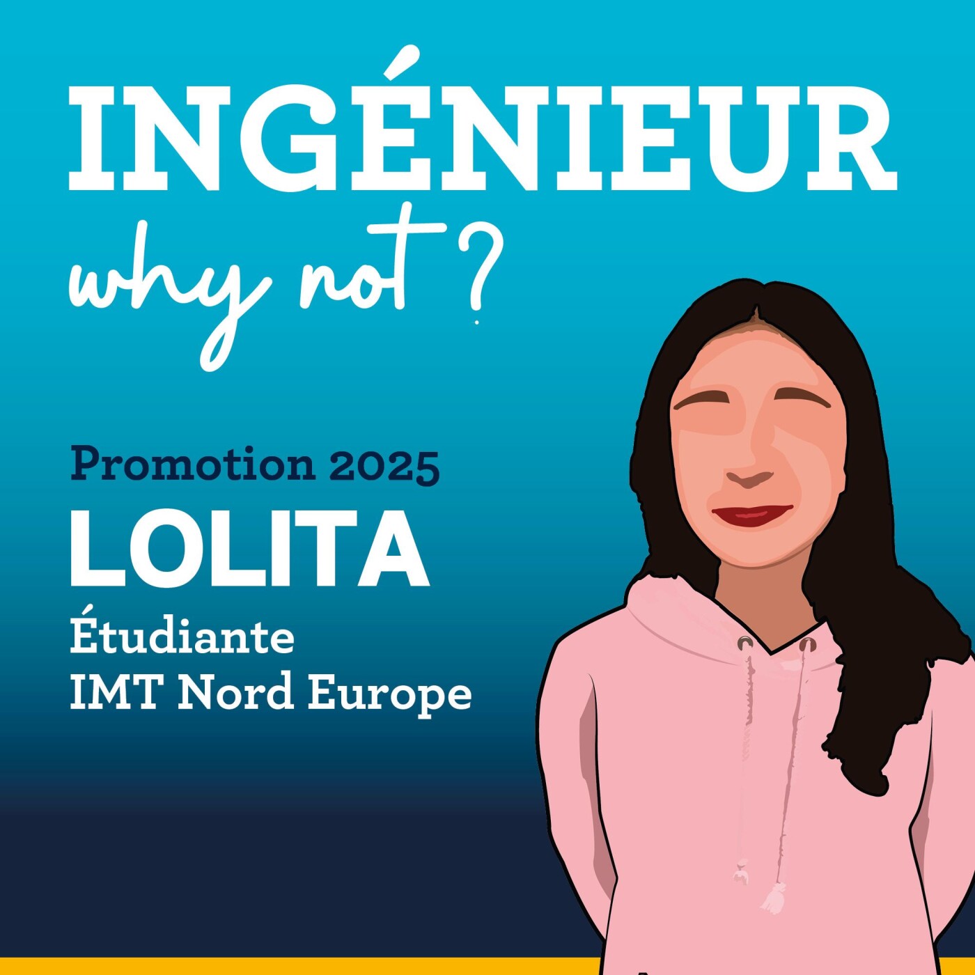 Apprentie-ingénieure avec Lolita