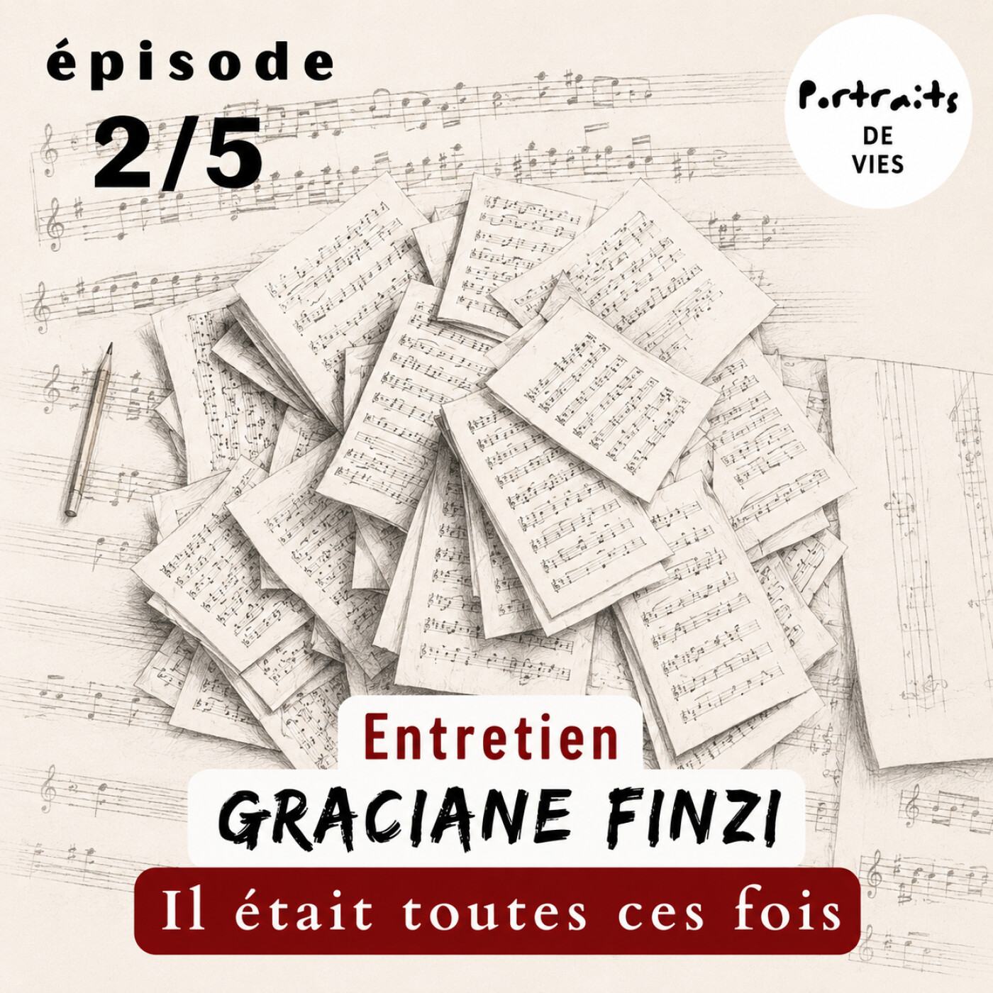 Graciane Finzi : Il était toutes ces fois - Episode 2/5 - "J'adore aller dans les festivals" episode artwork