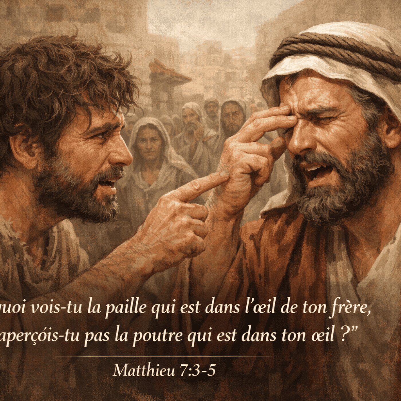 Mathieu 7 : 3-5  La Poutre et la Paille episode artwork