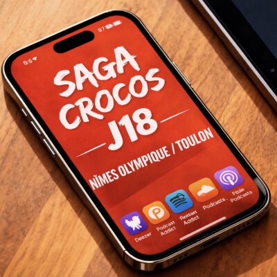 Episode 266 -SagaCrocos -  Nîmes Olympique / Toulon. J18 cover