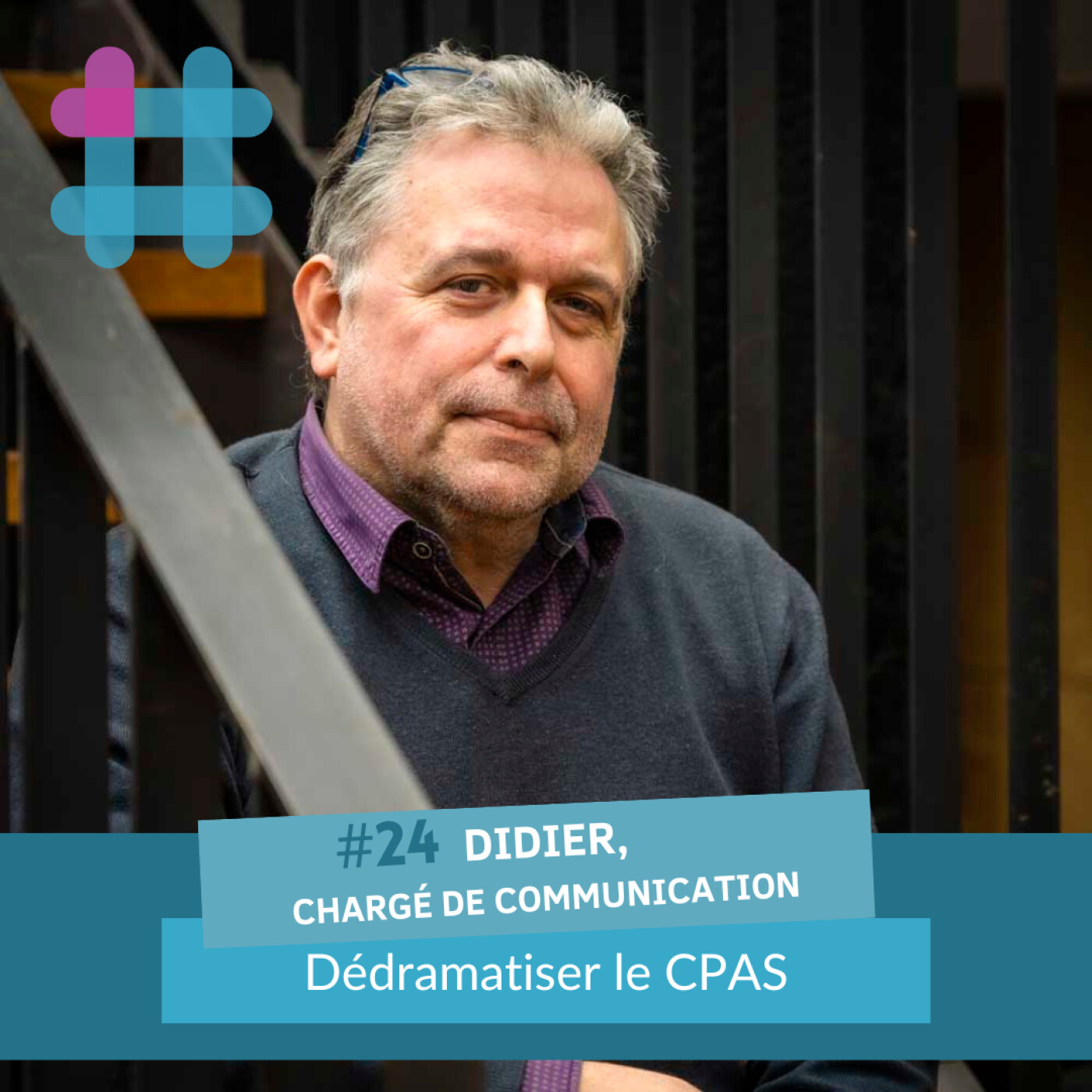 [REDIFFUSION] %2324. Didier, chargé de communication : dédramatiser le CPAS