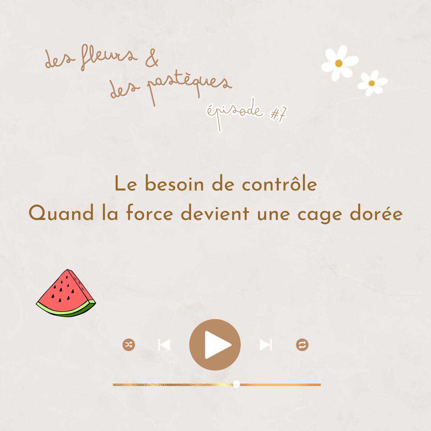 Des fleurs et des pastèques
