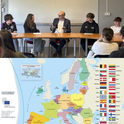 Le Parlement européen : rencontre avec l’eurodéputé normand David Cormand par Lana, Nolan, Gildas et Adrien (semaine du 23 juillet) cover