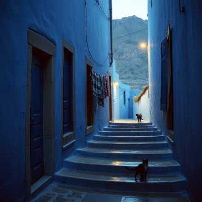 Le Blues bleu de Chefchaouen cover
