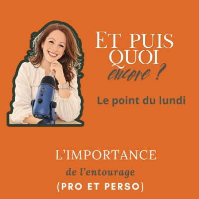 L'importance de l'entourage cover