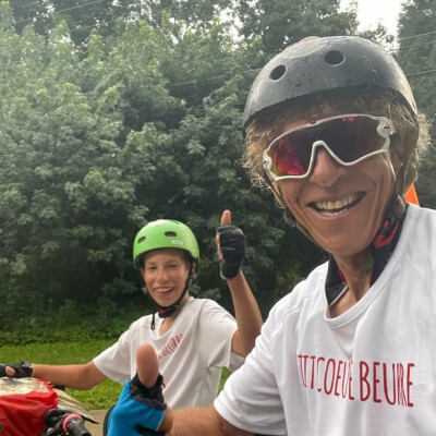La grande vadrouille à vélo de Patrick et Valentin au coeur du Canada cover