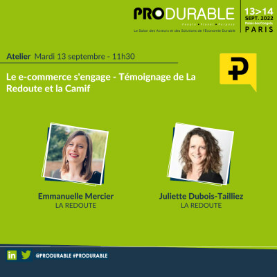 Positive Workplace - Le e-commerce s'engage - Témoignage de La Redoute et la Camif cover