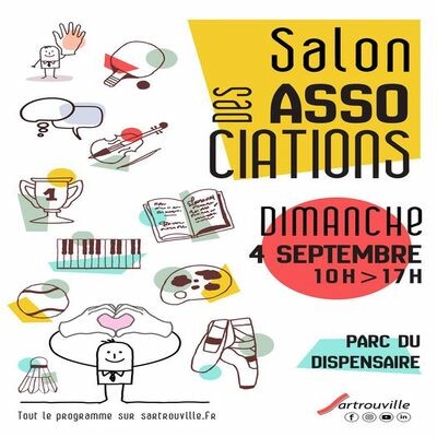 LE SALON DES ASSOCIATIONS SARTROUVILLE 2022 PART 1/2 cover