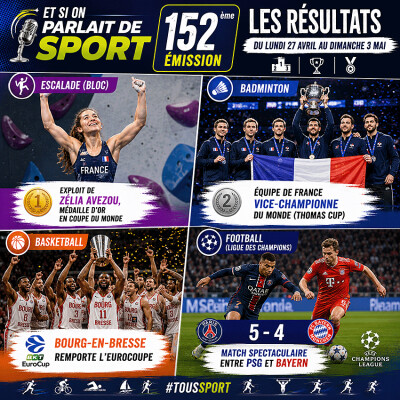 Et si on parlait de sport - Émission - N°152 Résultats cover