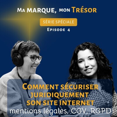 4 - Comment sécuriser juridiquement son site internet (mentions légales, CGV, RGPD) cover
