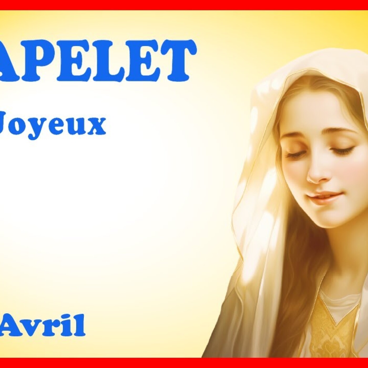 CHAPELET 🙏 Samedi 27 Avril - Mystères Joyeux episode artwork