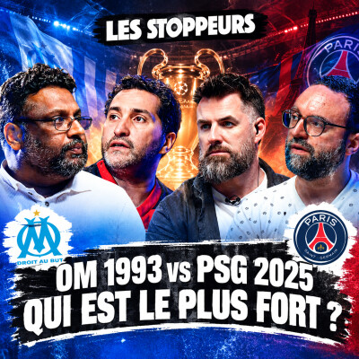 OM 1993 vs PSG 2025. QUI EST LE PLUS FORT ? Avec Nicolas Vilas, Dave Appadoo, Nabil Djellit. | LES STOPPEURS #1 cover