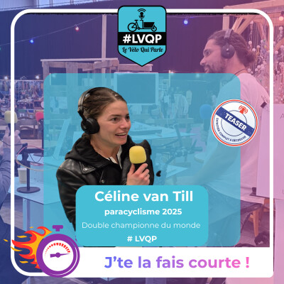 Salon du Vélo Genève 2025 - Céline Van Till - Teaser cover