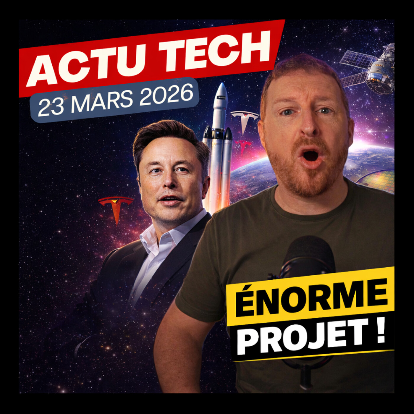 Elon Musk en Maître de l'IA, du Monde et de l'Espace ? episode artwork