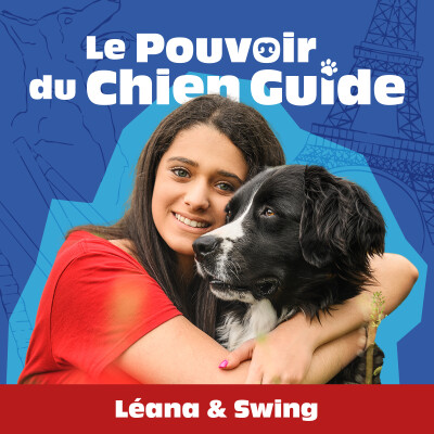 Léana & Swing : Vaincre la phobie du chien guide pour conquérir Paris cover