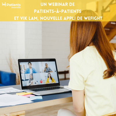 PODCAST 159 : Un Webinar de patients-à-patients et VIK LAM,nouvelle appli de Wefight cover