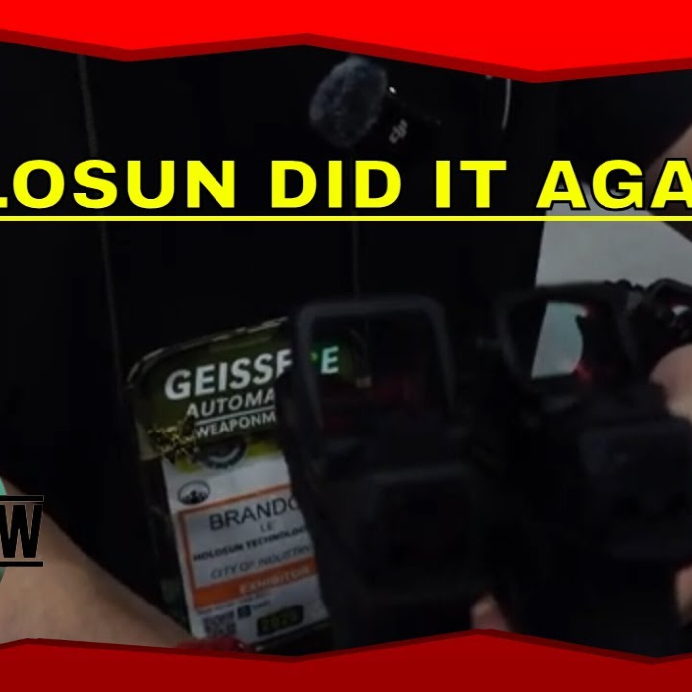 Holosun's Latest Pistol Optic Just Dropped episode artwork