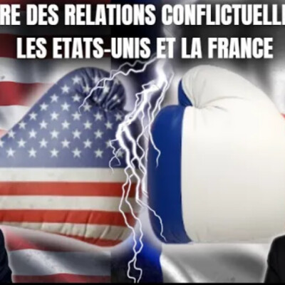 L'histoire des relations conflictuelles entre les Etats- Unis et la France cover